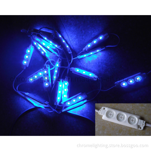 Injection LED Module, Blue LED Module, 3PCS 5050/Module